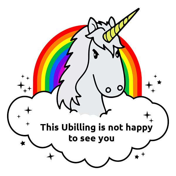 Angry unicorn